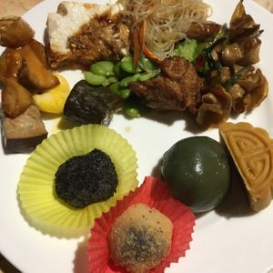 miscellaneous selection  at SuBinFen Flourishing Vegetarian Restaurant in Hangzhou