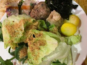 miscellaneous selection  at SuBinFen Flourishing Vegetarian Restaurant in Hangzhou