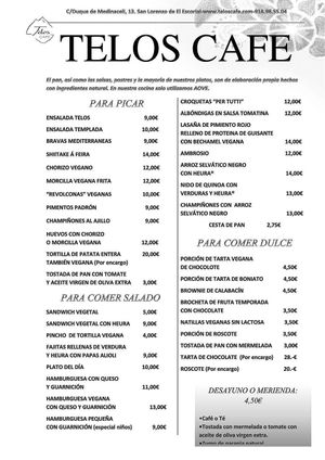  at Telos Comida Casera Natural Vegetariana y Vegana in San Lorenzo De El Escorial