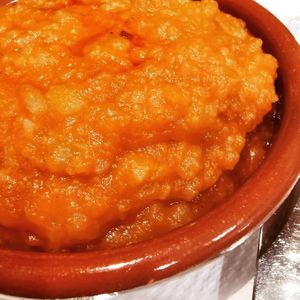 Patatas revolconas at Telos Comida Casera Natural Vegetariana y Vegana in San Lorenzo De El Escorial