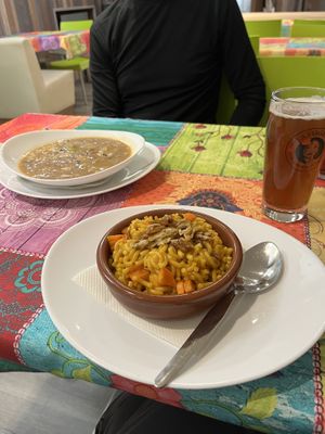 First course  at Telos Comida Casera Natural Vegetariana y Vegana in San Lorenzo De El Escorial