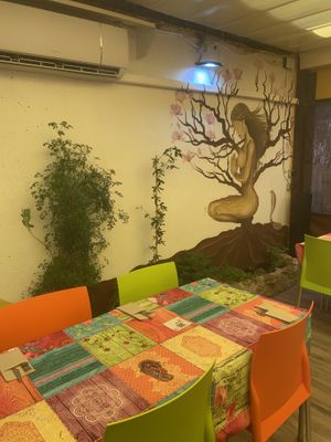 Terraza climatizada   at Telos Comida Casera Natural Vegetariana y Vegana in San Lorenzo De El Escorial