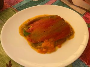 Lasaña de pimientos   at Telos Comida Casera Natural Vegetariana y Vegana in San Lorenzo De El Escorial