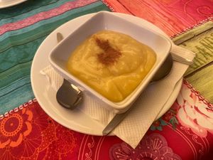 Natillas   at Telos Comida Casera Natural Vegetariana y Vegana in San Lorenzo De El Escorial