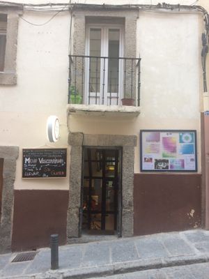Restaurant entrance  at Telos Comida Casera Natural Vegetariana y Vegana in San Lorenzo De El Escorial