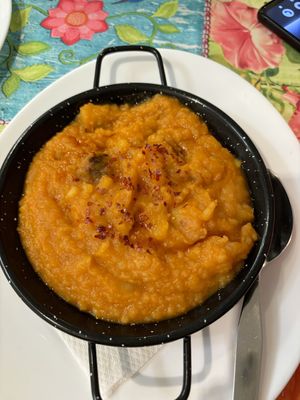 Patatas revolconas  at Telos Comida Casera Natural Vegetariana y Vegana in San Lorenzo De El Escorial