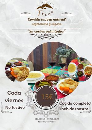  at Telos Comida Casera Natural Vegetariana y Vegana in San Lorenzo De El Escorial