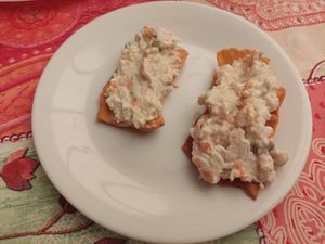 Entrante de cortesía at Telos Comida Casera Natural Vegetariana y Vegana in San Lorenzo De El Escorial