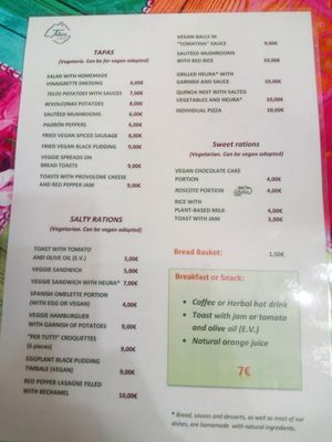 Food at Telos Comida Casera Natural Vegetariana y Vegana in San Lorenzo De El Escorial