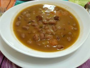 Potaje de judias at Telos Comida Casera Natural Vegetariana y Vegana in San Lorenzo De El Escorial