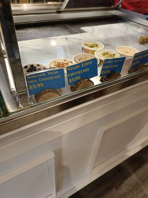 Now also serving vegan cheesecake! at Taste of Napoli in Bristol