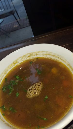 harvest soup at Properly Fueled in Bordentown