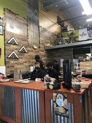 Little setup is super cute and efficient at Farmacy Vegan Kitchen & Bakery in Tampa