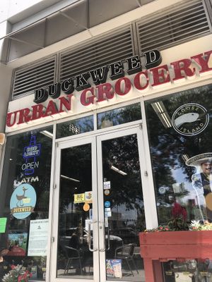 They are located inside the grocery store (grocery store is not vegan) at Farmacy Vegan Kitchen & Bakery in Tampa