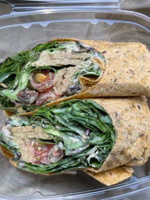 Avocado BLT wrap  at Farmacy Vegan Kitchen & Bakery in Tampa