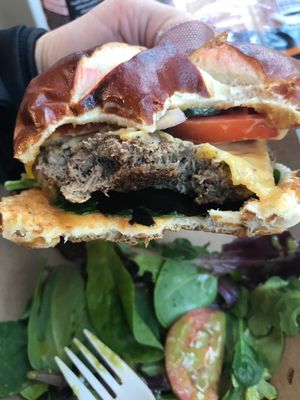 Burger  at Farmacy Vegan Kitchen & Bakery in Tampa