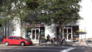 The Pharmacy in the Duckweed urban grocery at Farmacy Vegan Kitchen & Bakery in Tampa