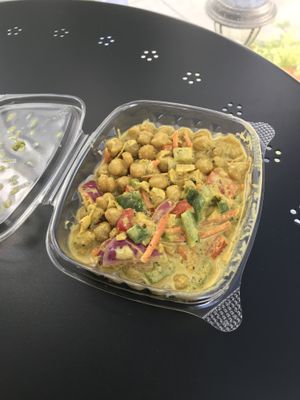Chickpea salad. at Farmacy Vegan Kitchen & Bakery in Tampa