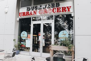 Farmacy is found inside the Duckweed Urban Grocery! at Farmacy Vegan Kitchen & Bakery in Tampa