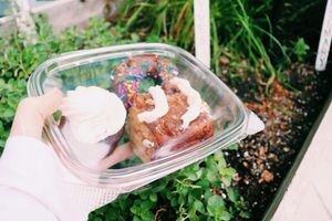 Yummy vegan baked goods! at Farmacy Vegan Kitchen & Bakery in Tampa