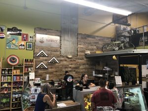 Store front  at Farmacy Vegan Kitchen & Bakery in Tampa