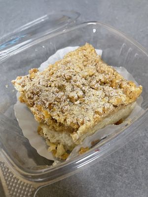 Coffee cake  at Kahiau's Bakery & Cafe in Virginia Beach