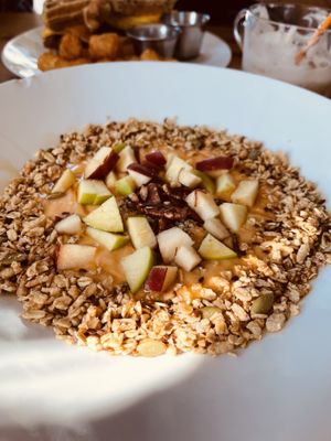pumpkin yogurt bowl at Kahiau's Bakery & Cafe in Virginia Beach