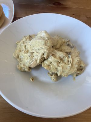 Biscuits and gravy   at Kahiau's Bakery & Cafe in Virginia Beach