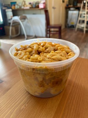 Breakfast Waffle and Chipotle Mac and Cheese are a must try!  at Kahiau's Bakery & Cafe in Virginia Beach