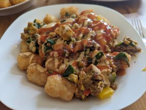 Burrito bowl! at Kahiau's Bakery & Cafe in Virginia Beach