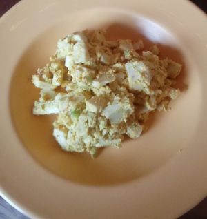 tofu/egg salad at Kahiau's Bakery & Cafe in Virginia Beach