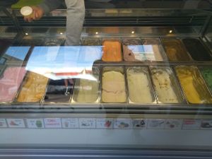 sorbetti at Gelateria San Remo in Zandvoort