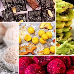 Christmas cookies at zralé bistro in Zlin