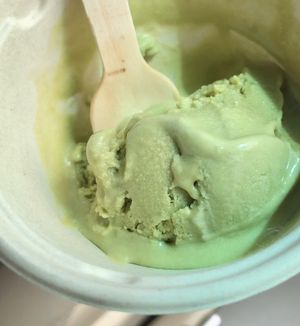 Green Tea at Mr. Dewie's Cashew Creamery in Emeryville