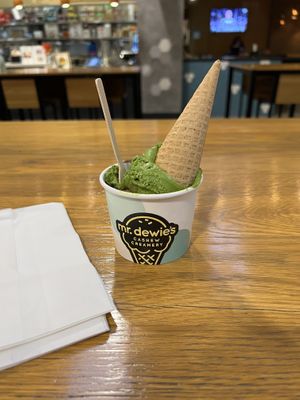 A Matcha made in heaven  at Mr. Dewie's Cashew Creamery in Emeryville