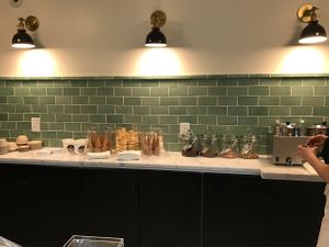 cones and cups at Mr. Dewie's Cashew Creamery in Emeryville