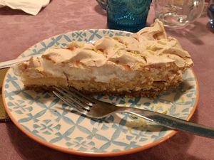 Lemon meringue (vegi)  at Rotas da Ilha Verde in Sao Miguel