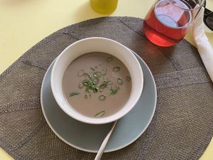 Creme de cogumelos  at Rotas da Ilha Verde in Sao Miguel