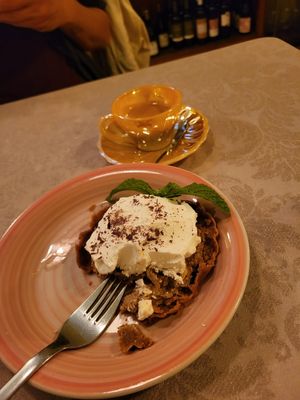 Banana...Dessert  can't remember the Name. Loved it! at Rotas da Ilha Verde in Sao Miguel