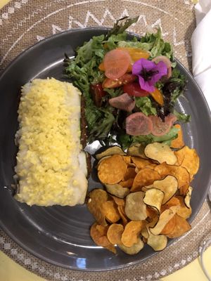 Vegan zucchini cannelloni   at Rotas da Ilha Verde in Sao Miguel