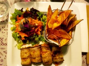 eggplant roles  at Rotas da Ilha Verde in Sao Miguel