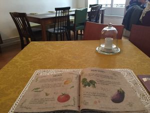 Menu at Rotas da Ilha Verde in Sao Miguel