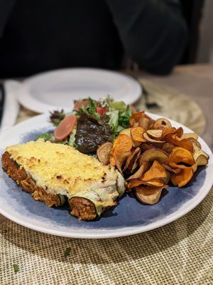 Zucchini caneloni at Rotas da Ilha Verde in Sao Miguel