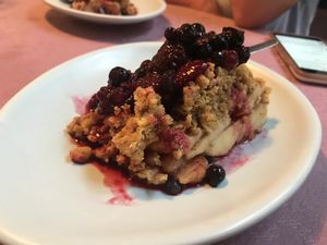 Crumble at Rotas da Ilha Verde in Sao Miguel