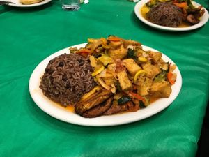 Jerk Tofu at Sweet Fingers Restaurant in San Leandro