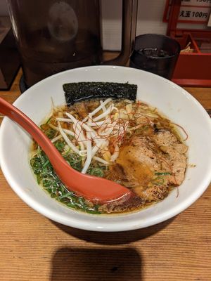 Vegan ramen at Kyushu Jangara Ramen - Akihabara in Tokyo