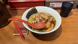   at Kyushu Jangara Ramen - Akihabara in Tokyo