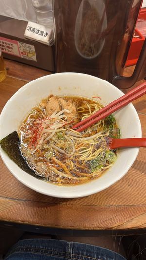 Vegan ramen   at Kyushu Jangara Ramen - Akihabara in Tokyo