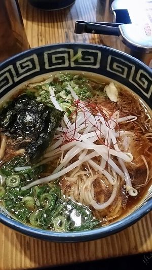 best ramen ive ever had! at Kyushu Jangara Ramen - Akihabara in Tokyo