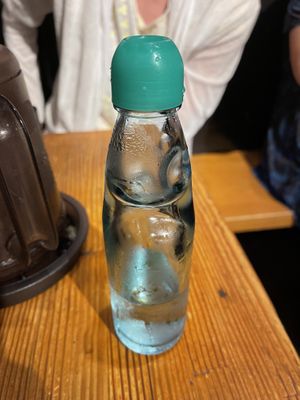 Its called differently but basically tastes like Sprite  at Kyushu Jangara Ramen - Akihabara in Tokyo